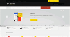 Desktop Screenshot of hodinyskladem.cz
